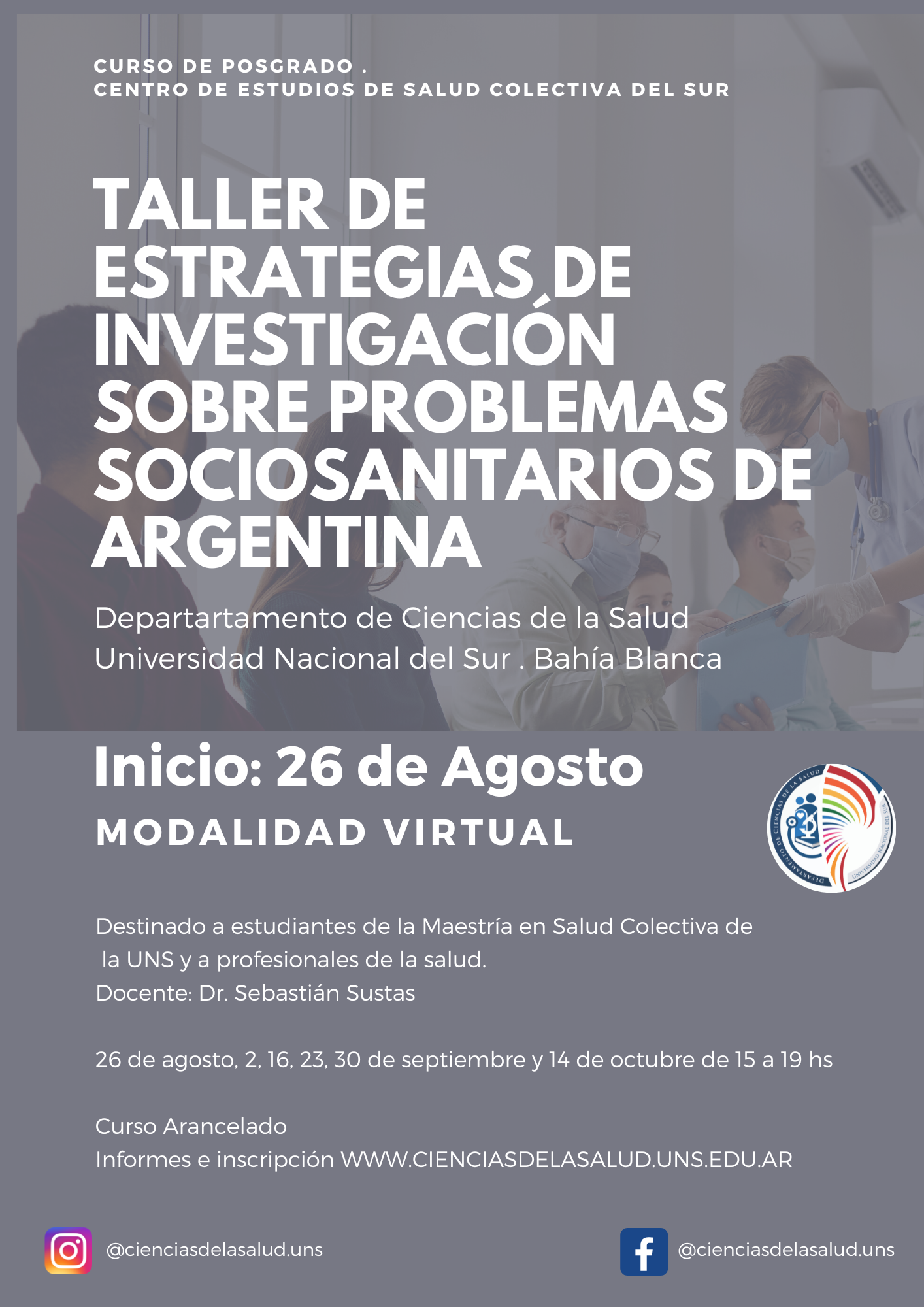 Taller de estrategias de investigación sobre problemas sociosanitarios de Argentina